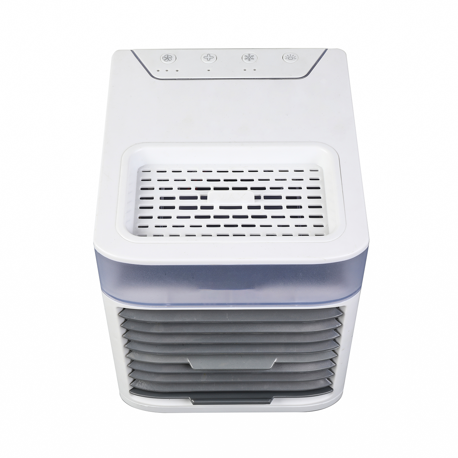 Pure Chill 2.0 Evaporative Air Cooler by Ontel - Powerful, Quiet, Lightweight And Portable Space Cooler with Hydro-Chill Technology For Bedroom, Office, Living Room & More,Blue