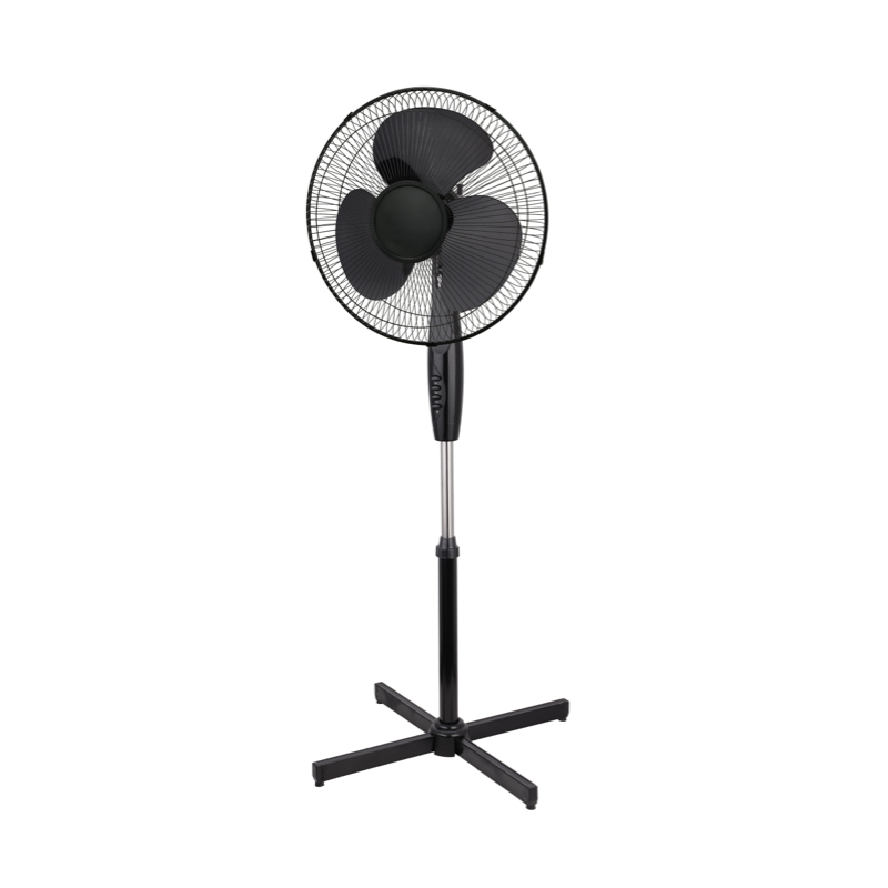16" INCH FAN 3 SPEED SETTINGS OSCILLATING PEDESTAL FREE STANDING WHITE STAND FAN
