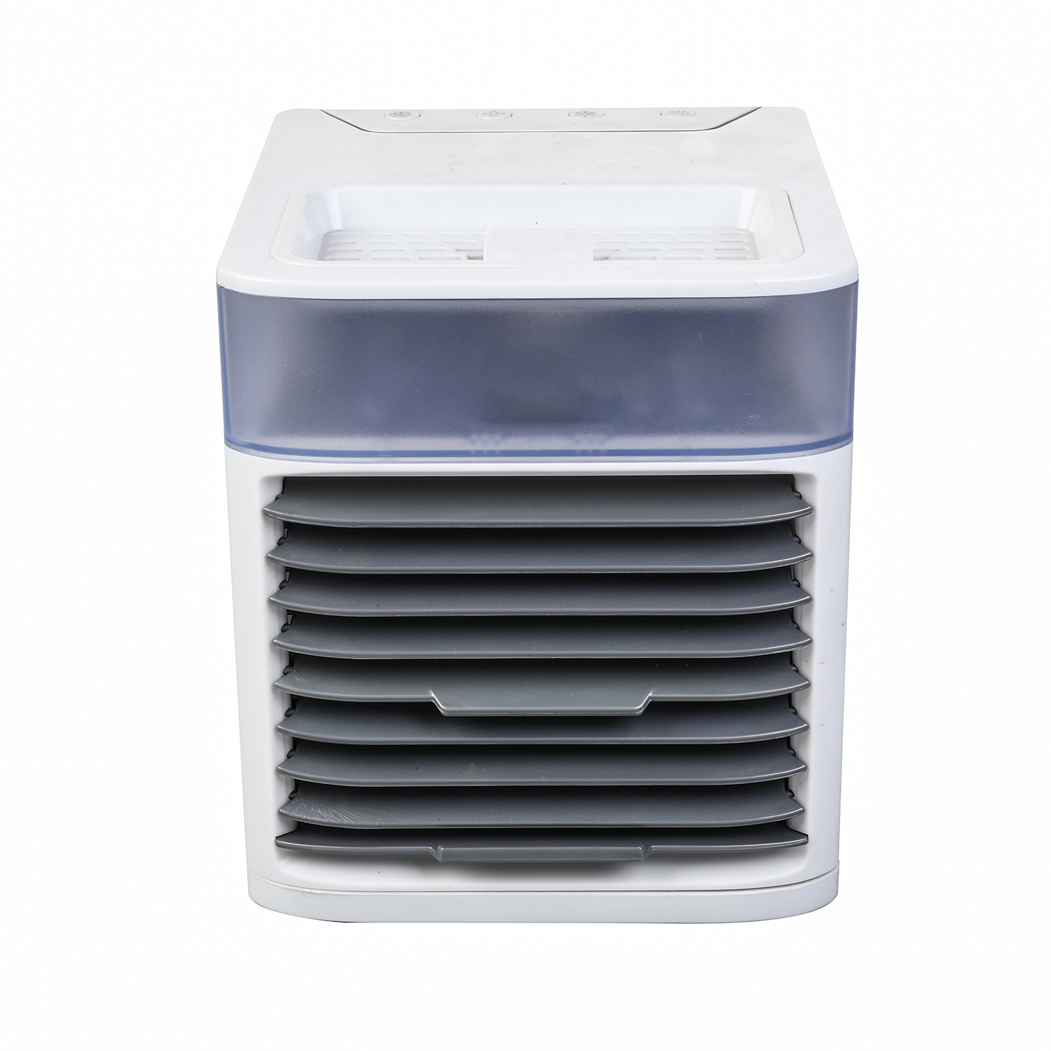 Pure Chill 2.0 Evaporative Air Cooler by Ontel - Powerful, Quiet, Lightweight And Portable Space Cooler with Hydro-Chill Technology For Bedroom, Office, Living Room & More,Blue