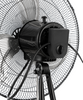 High Velocity 18-Inch Metal Floor Fan for Industrial Cooling