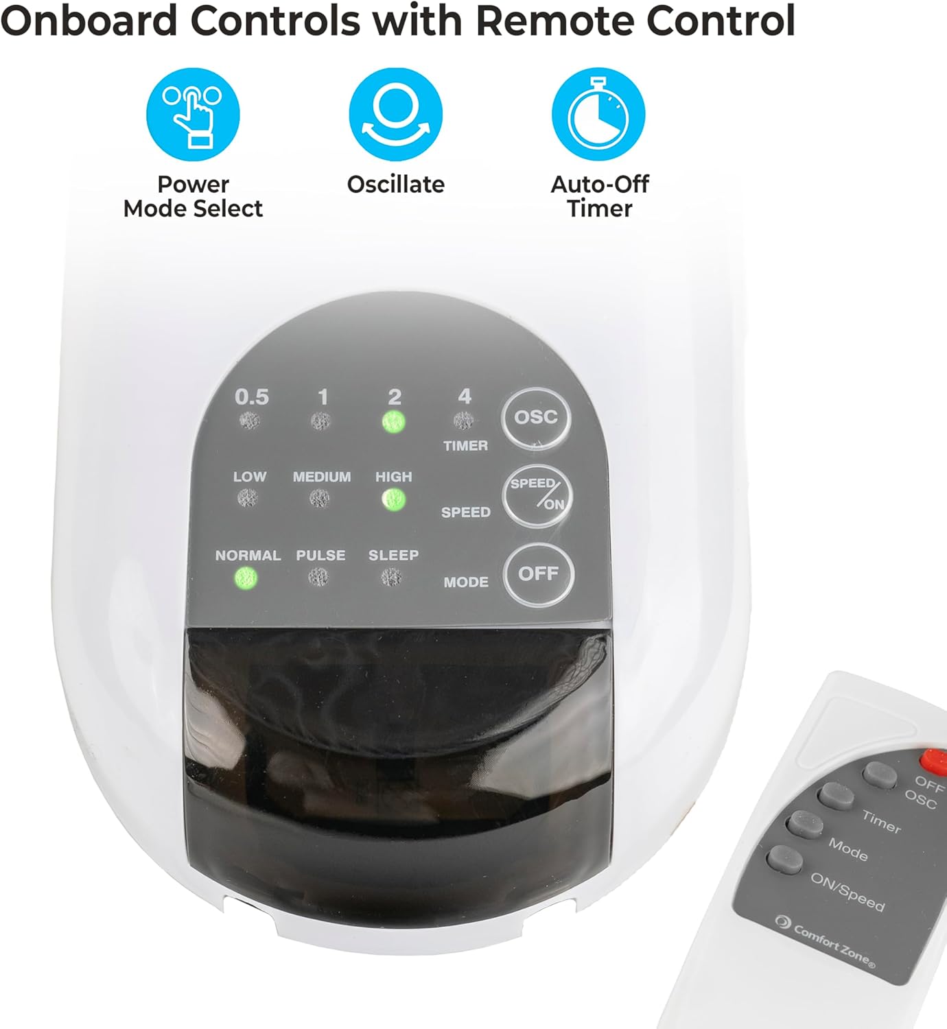 16-inch Wall Mount Fan with Remote Control, Quiet 3-Speed Operation, Timer, Adjustable Tilt – Ideal for Bedroom, Home, Gym & Office