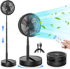 Portable Foldable Rechargeable Oscillating Fan - 9