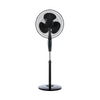 16" INCH FAN 3 SPEED SETTINGS OSCILLATING PEDESTAL FREE STANDING WHITE STAND FAN